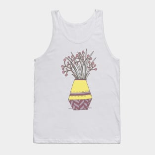 Plum Blooms Tank Top